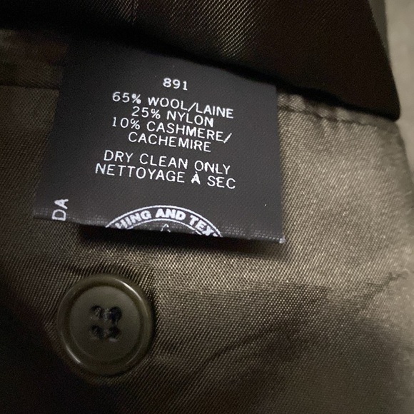 Pierre Cardin Olive Sport Jacket (40R) - Picture 7 of 8